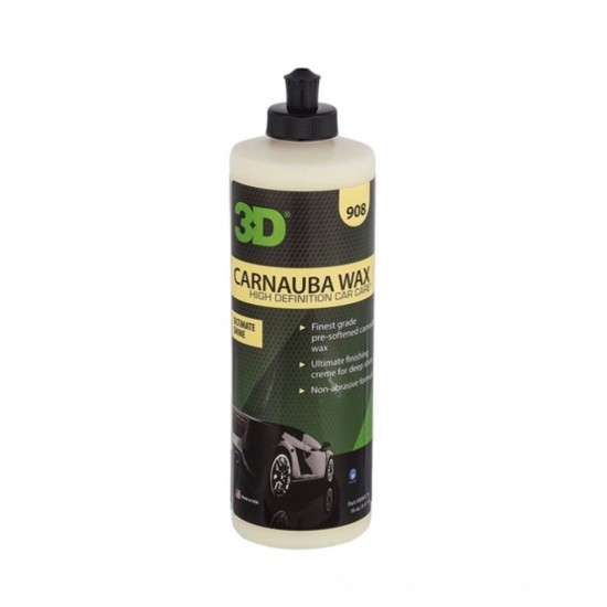 3d car care 3d car care carnauba wax 16 oz
