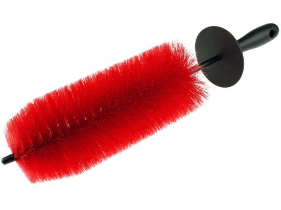 Lange velgenborstel zacht met flexibele stam